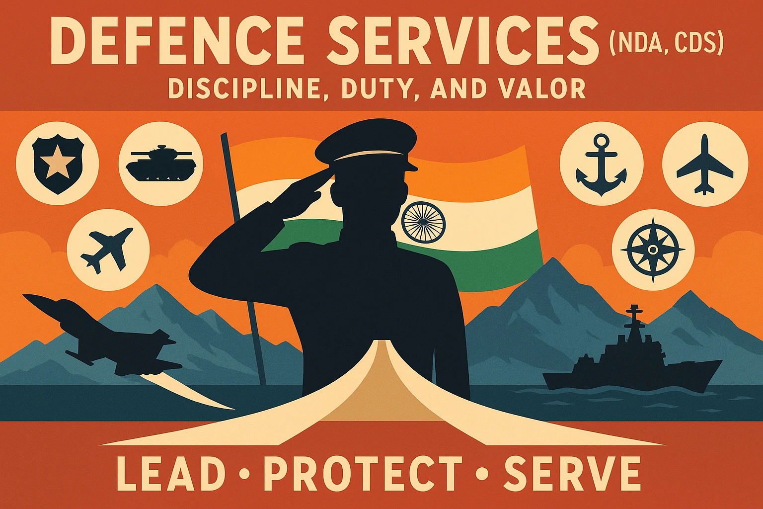 Defence Services (NDA, CDS)